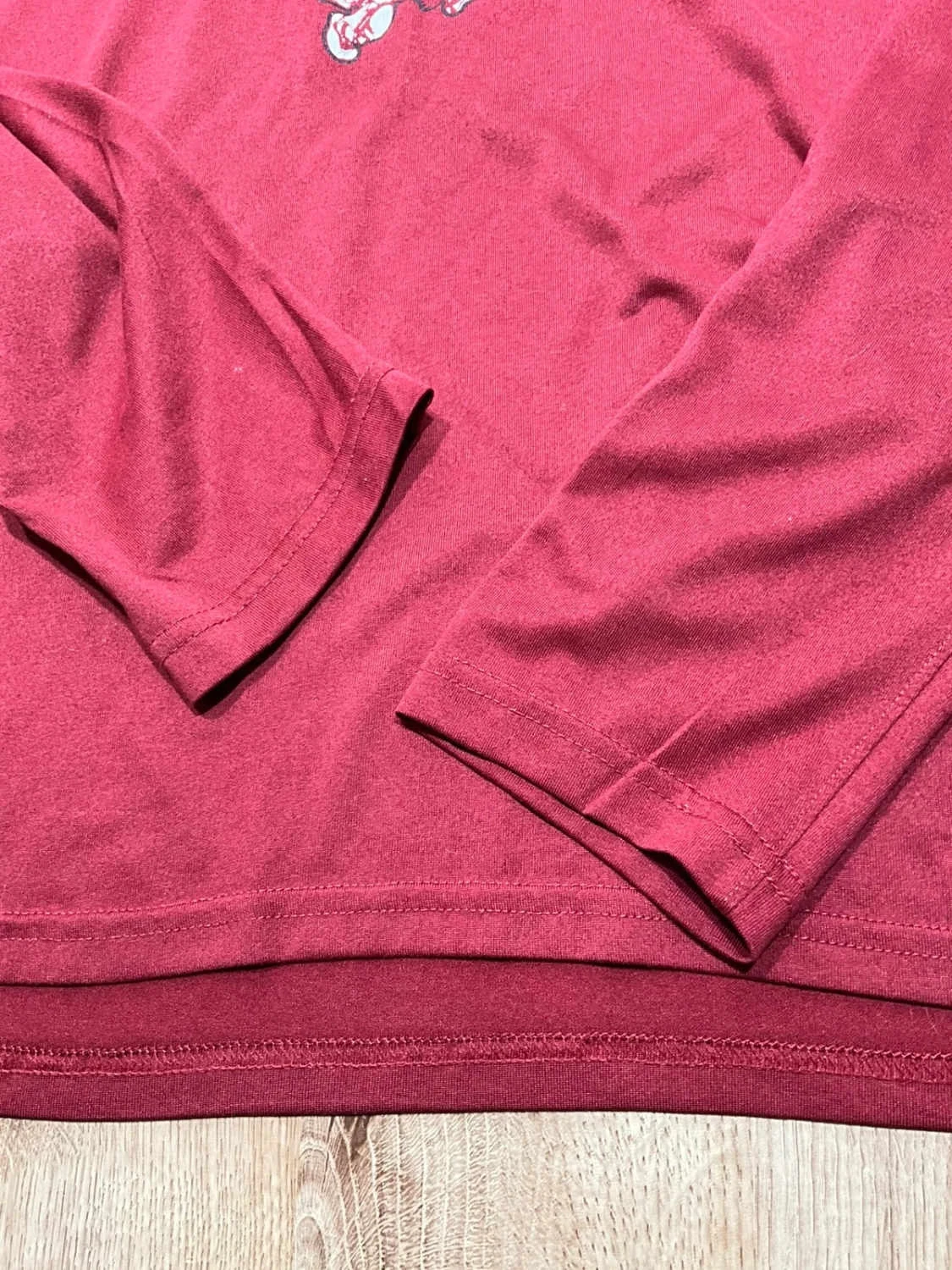 T-shirt Manches Longues Nike Dri-Fit Pioneer Hockey Homme L Bordeaux – photo 3
